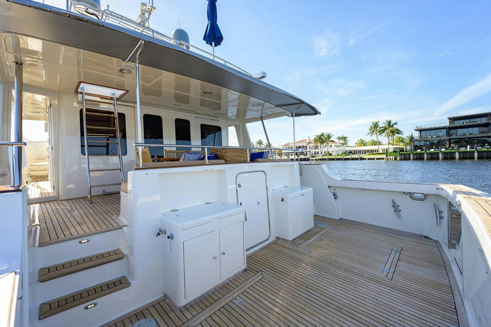 a boat on the water aboard HARD TIMES NAME RESERVED Yacht for Sale