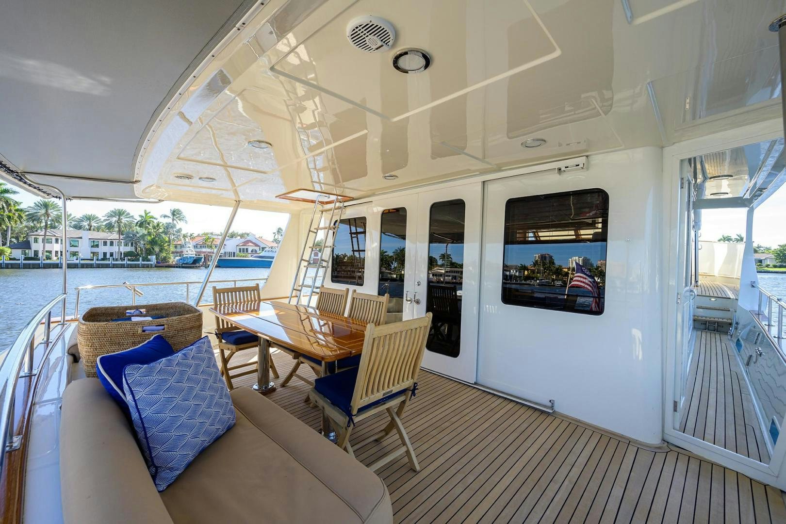 a boat on the water aboard HARD TIMES NAME RESERVED Yacht for Sale