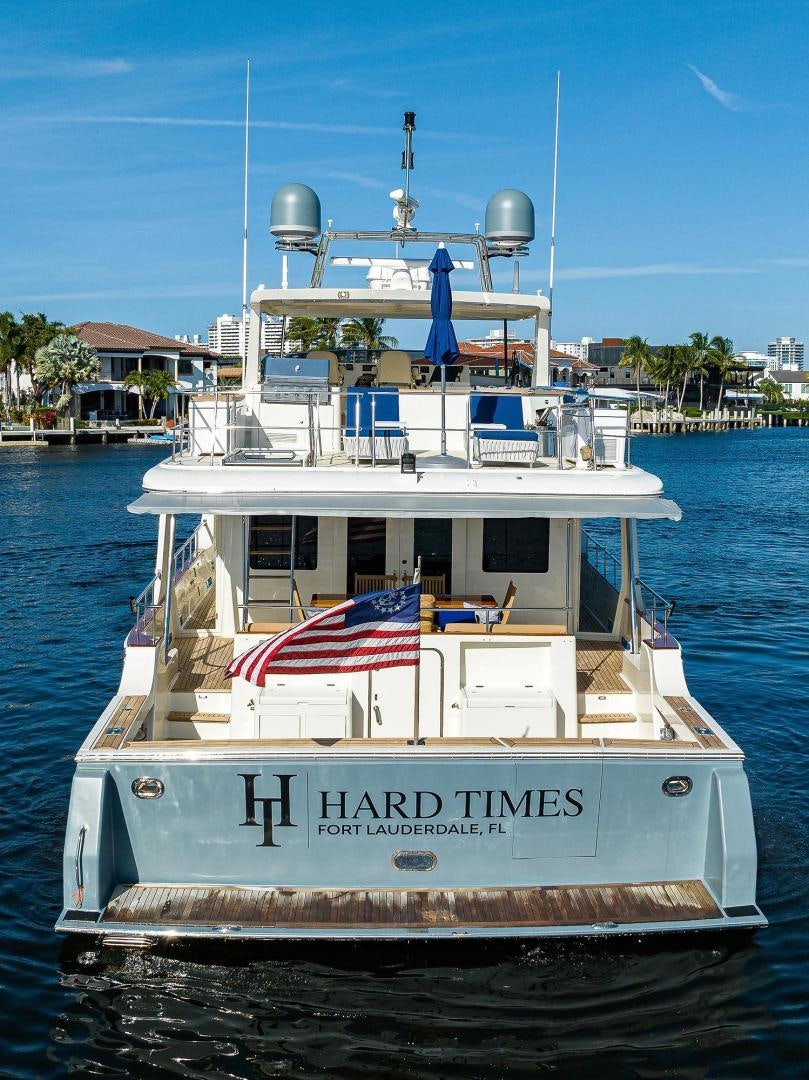 a boat on the water aboard HARD TIMES NAME RESERVED Yacht for Sale
