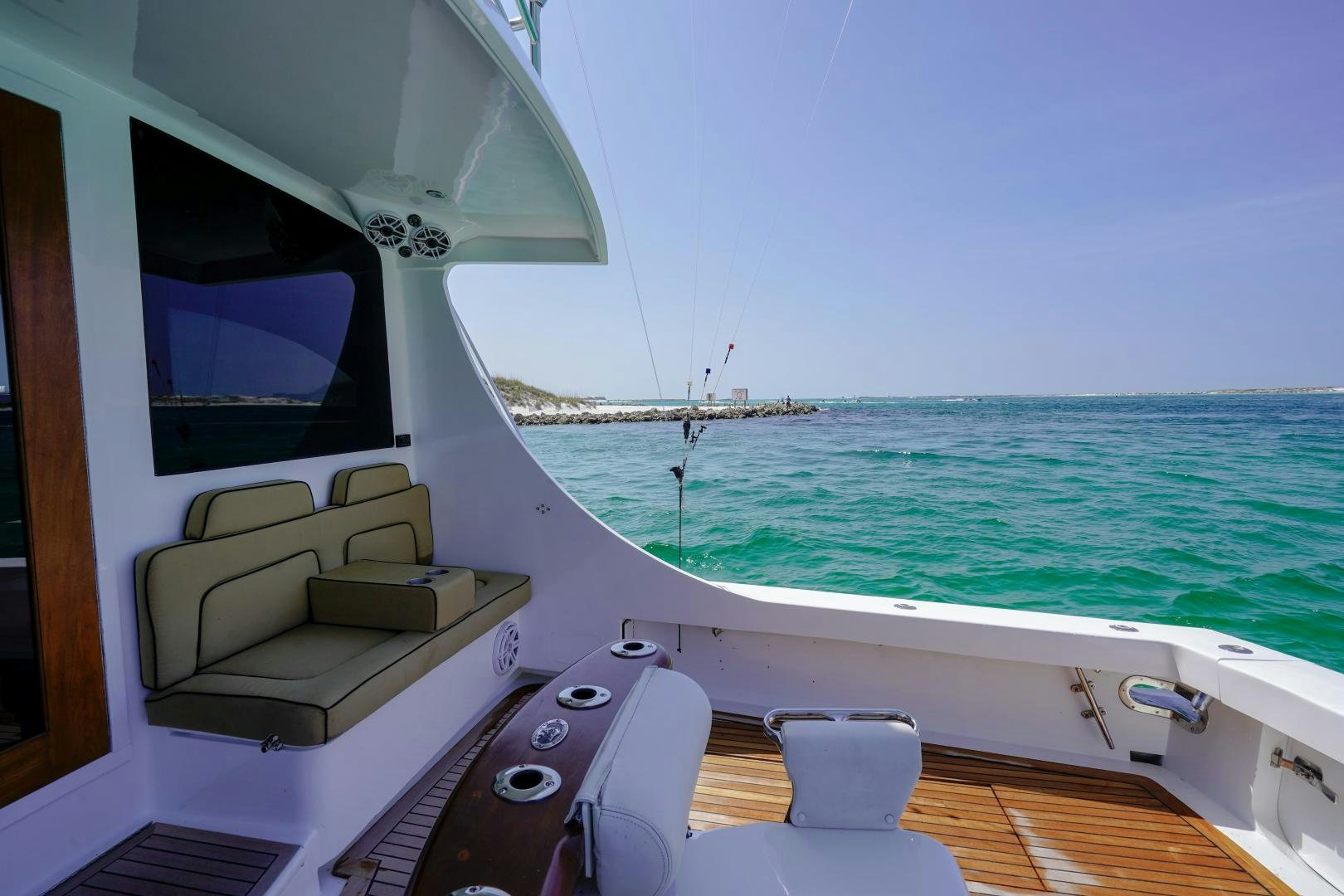 a boat on the water aboard BIG ENOS Yacht for Sale
