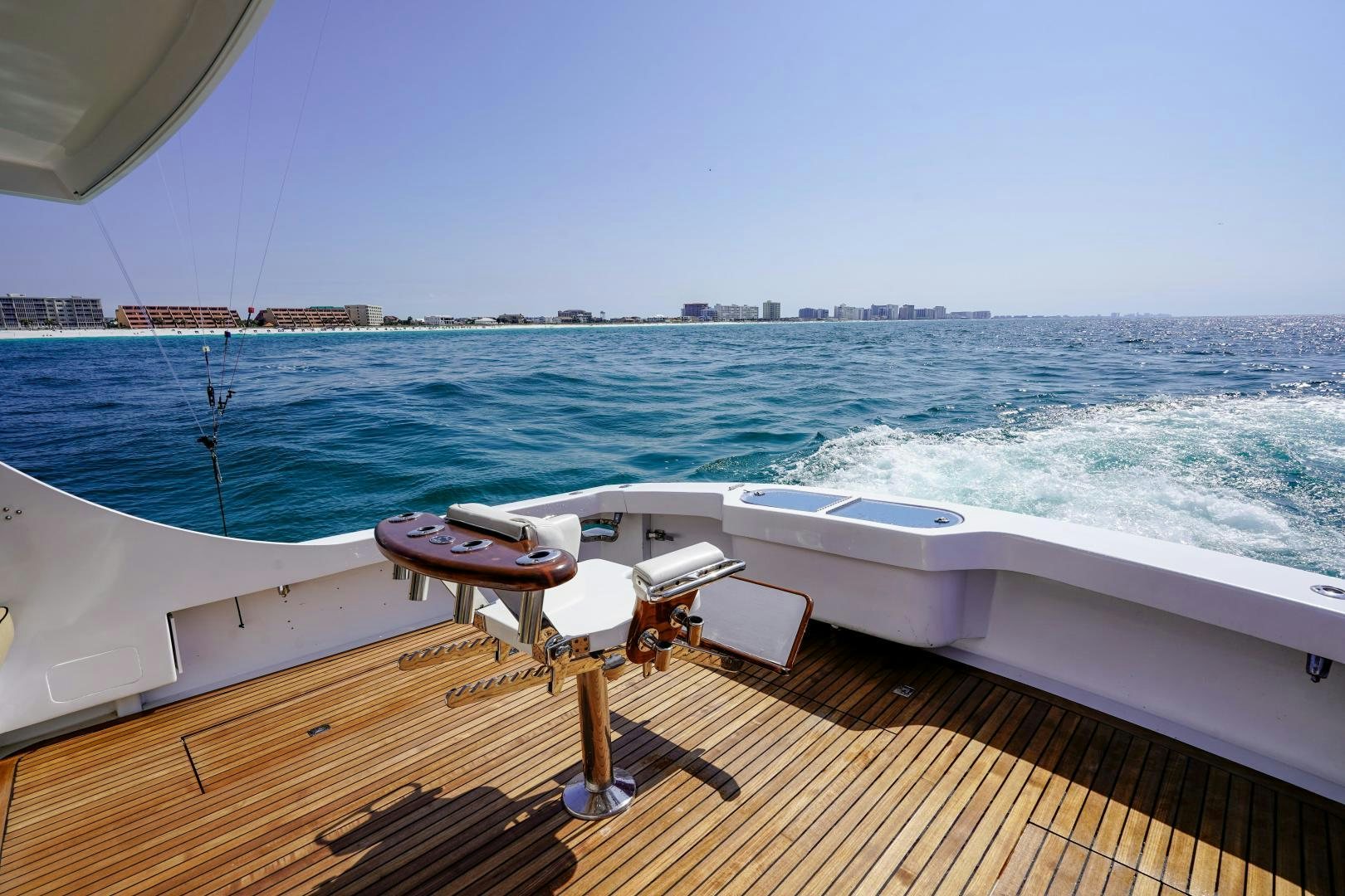 a boat on the water aboard BIG ENOS Yacht for Sale