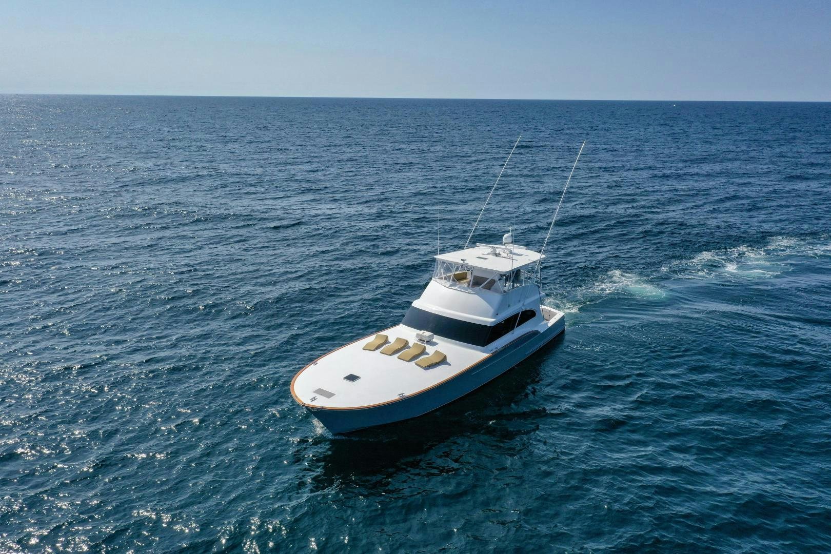 a boat in the water aboard BIG ENOS Yacht for Sale