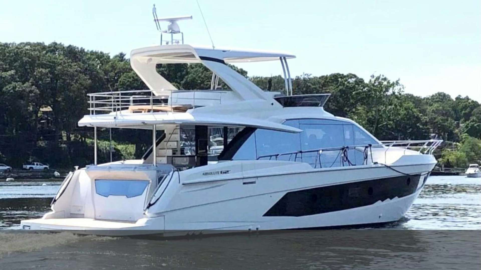 a boat on the water aboard ODYSEA Yacht for Sale