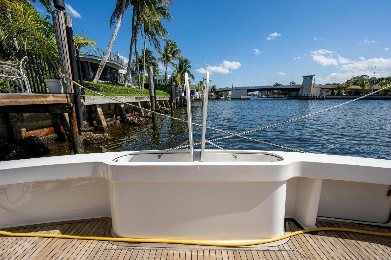 a boat on the water aboard REEL ESTATE Yacht for Sale
