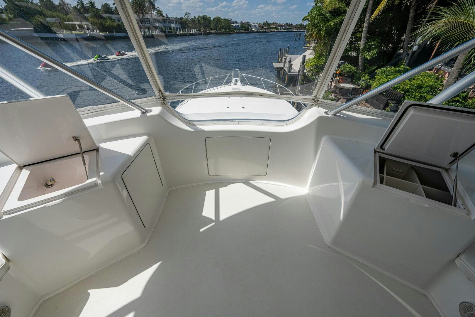 a boat on the water aboard REEL ESTATE Yacht for Sale