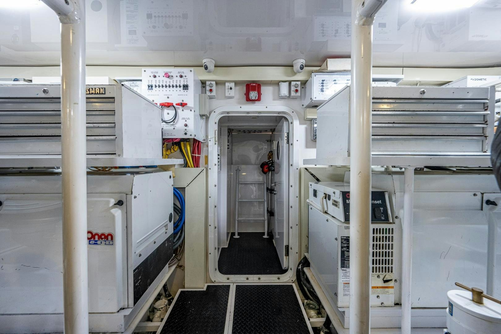 a room with several machines aboard REEL ESTATE Yacht for Sale