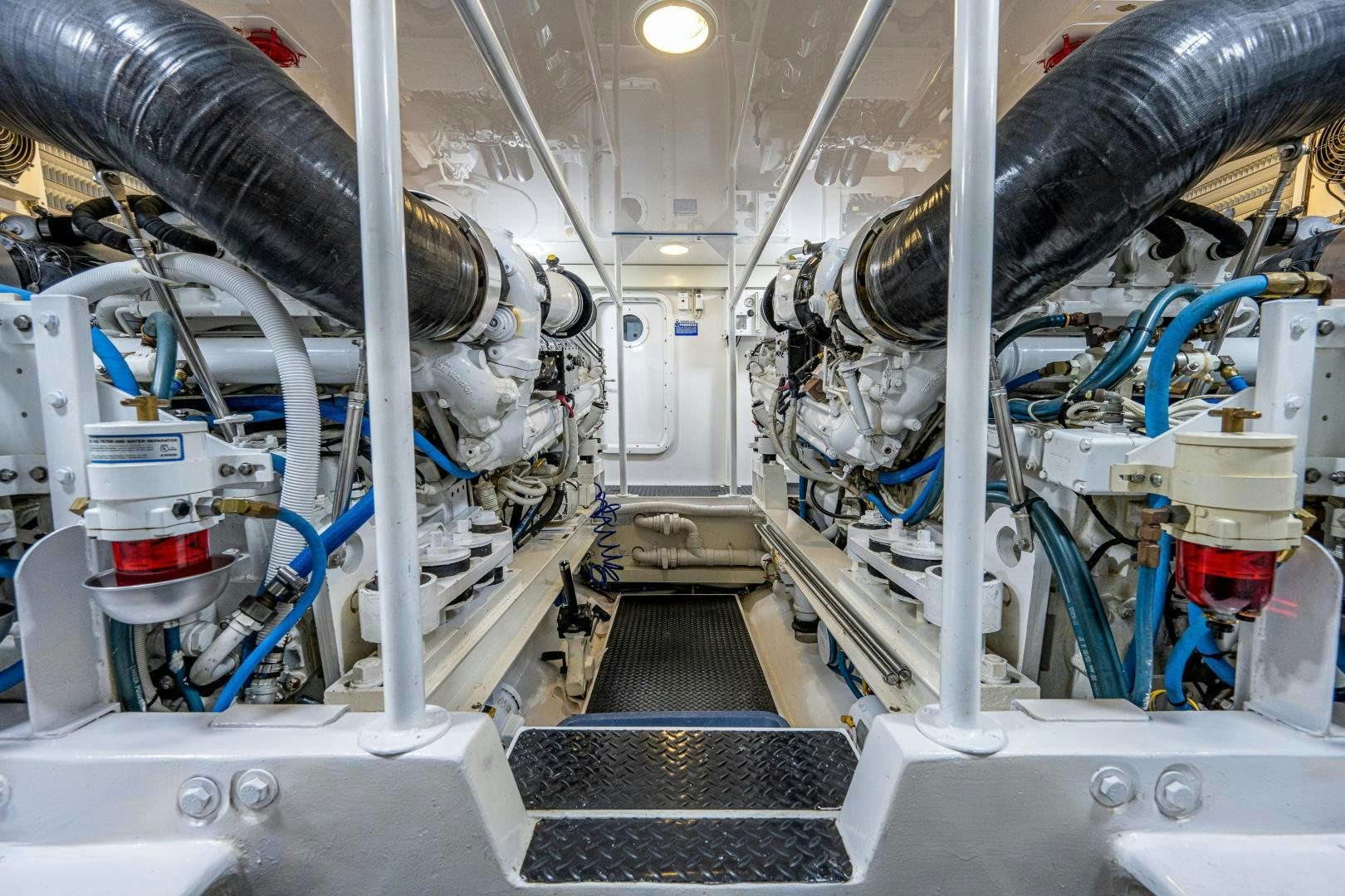 a room with machinery aboard REEL ESTATE Yacht for Sale