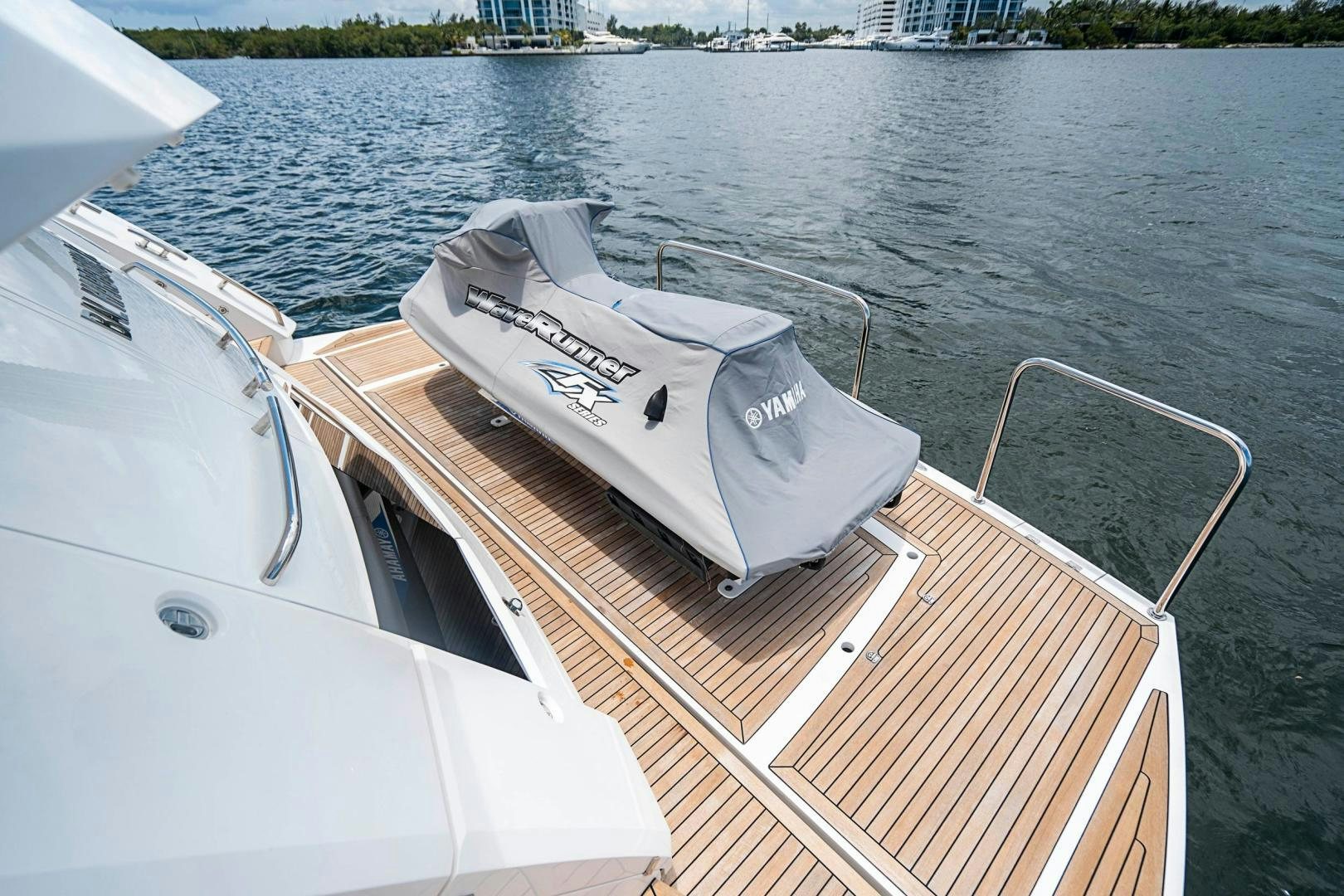 a boat on the water aboard QUANTUM Yacht for Sale