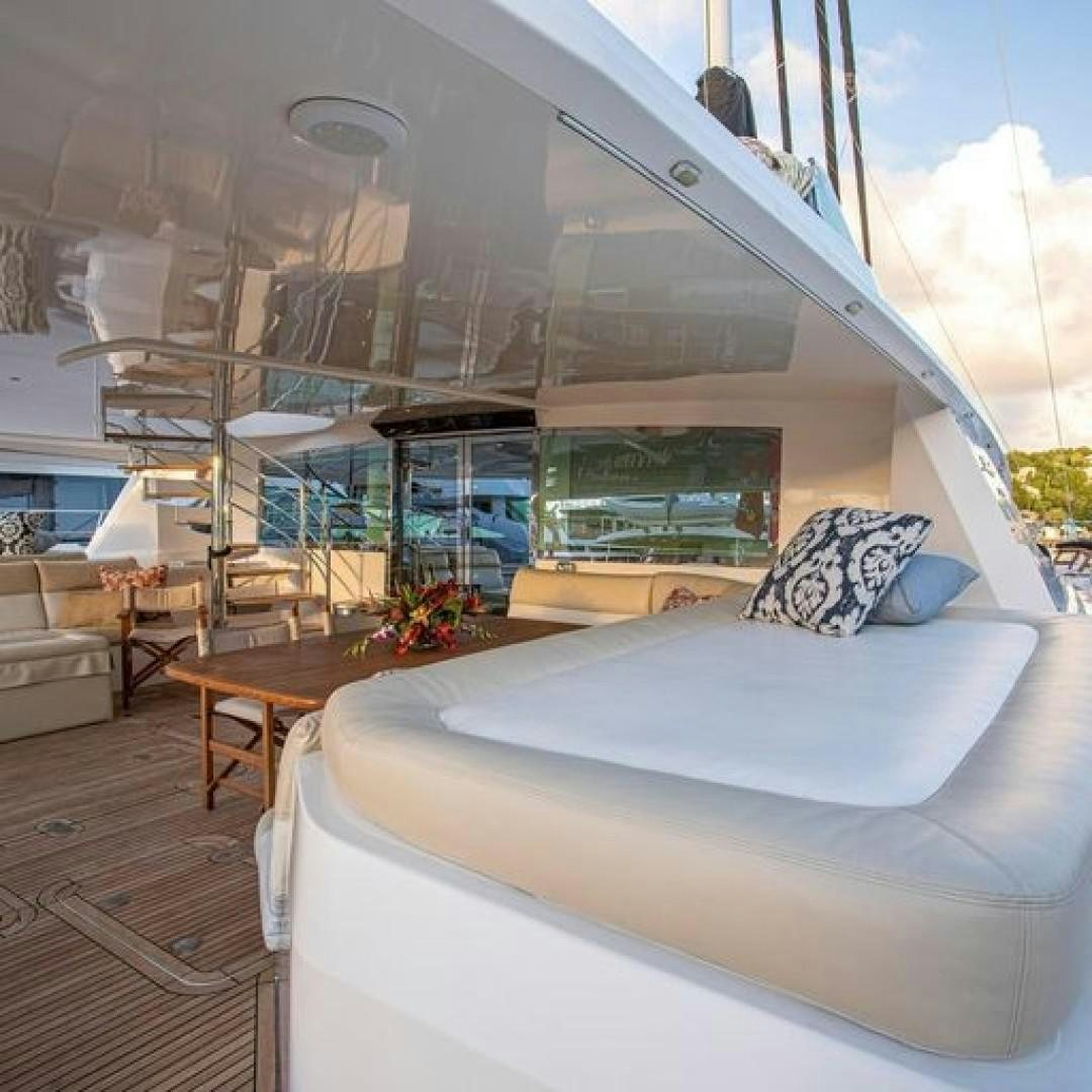 inside of a boat aboard MATAU Yacht for Sale
