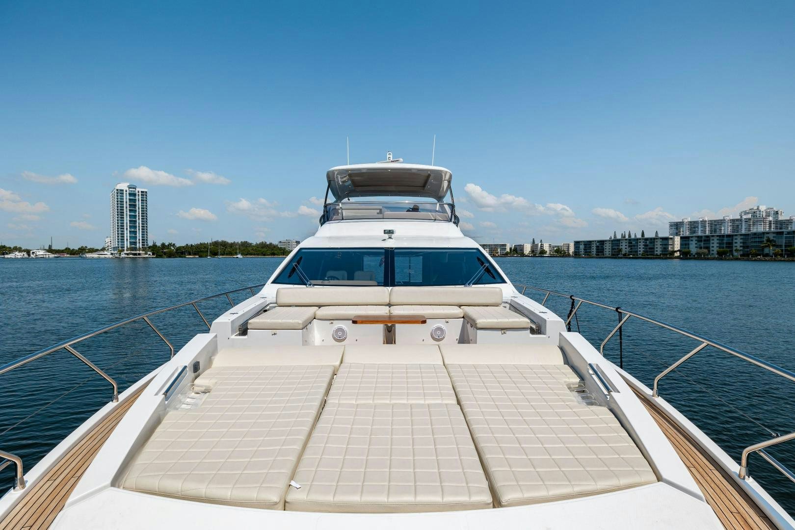 a boat on a body of water aboard MIREYA Yacht for Sale