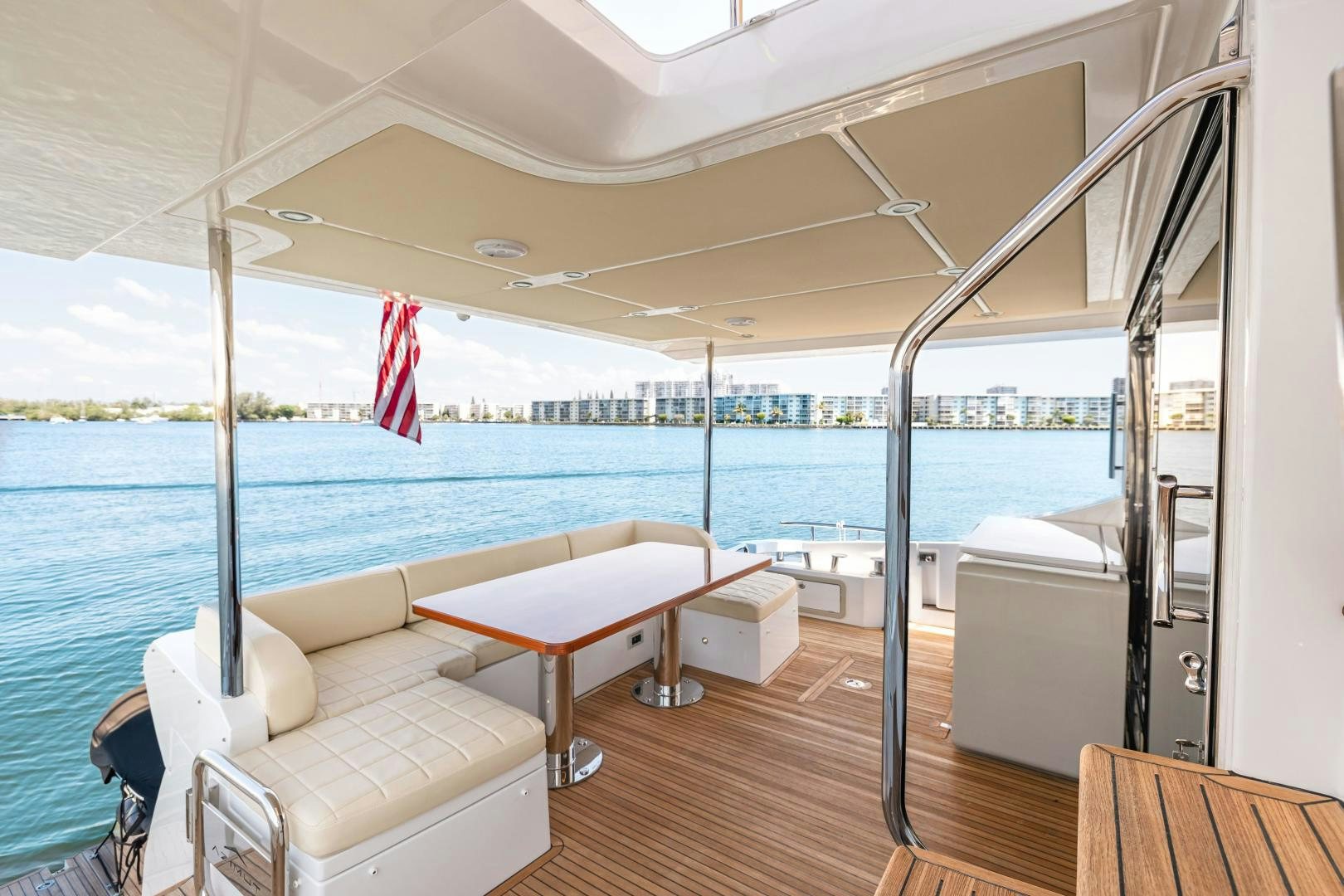 a boat on the water aboard MIREYA Yacht for Sale