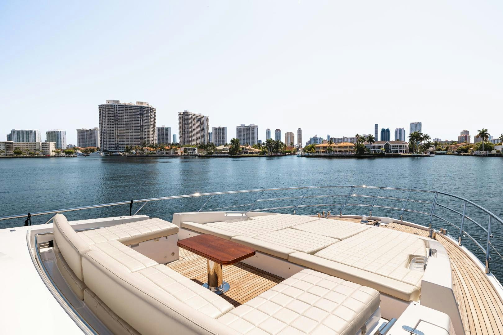 a boat on the water aboard MIREYA Yacht for Sale