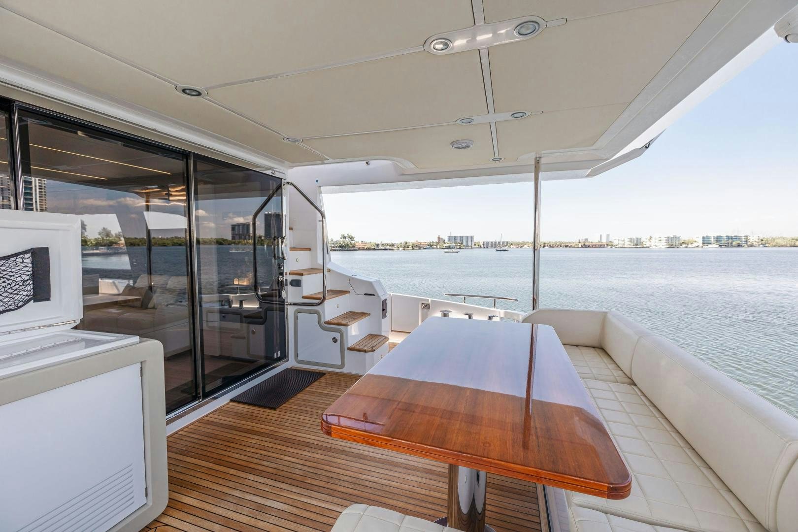 a boat on the water aboard MIREYA Yacht for Sale