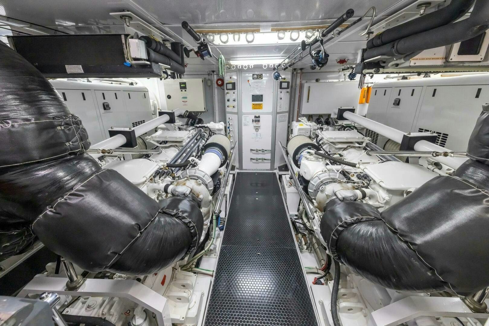 inside of a vehicle aboard SEAHAWK Yacht for Sale