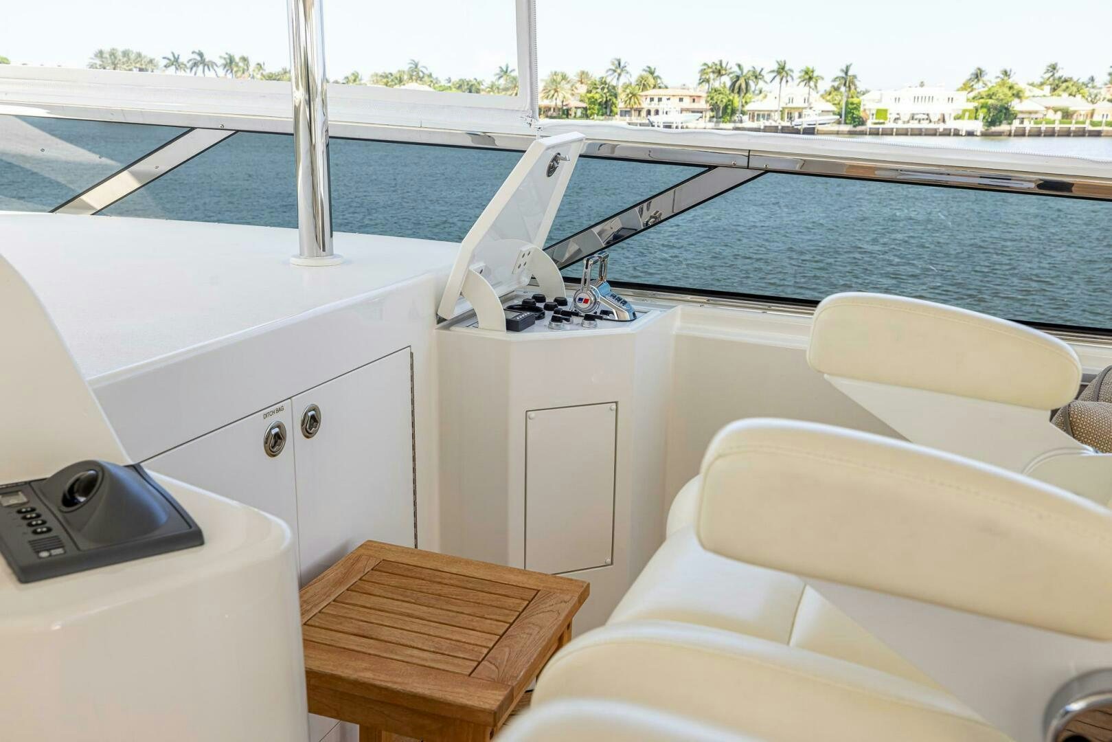 a boat with a deck and a pool aboard SEAHAWK Yacht for Sale