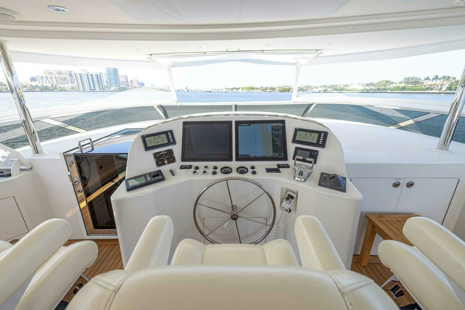 inside of a boat aboard SEAHAWK Yacht for Sale
