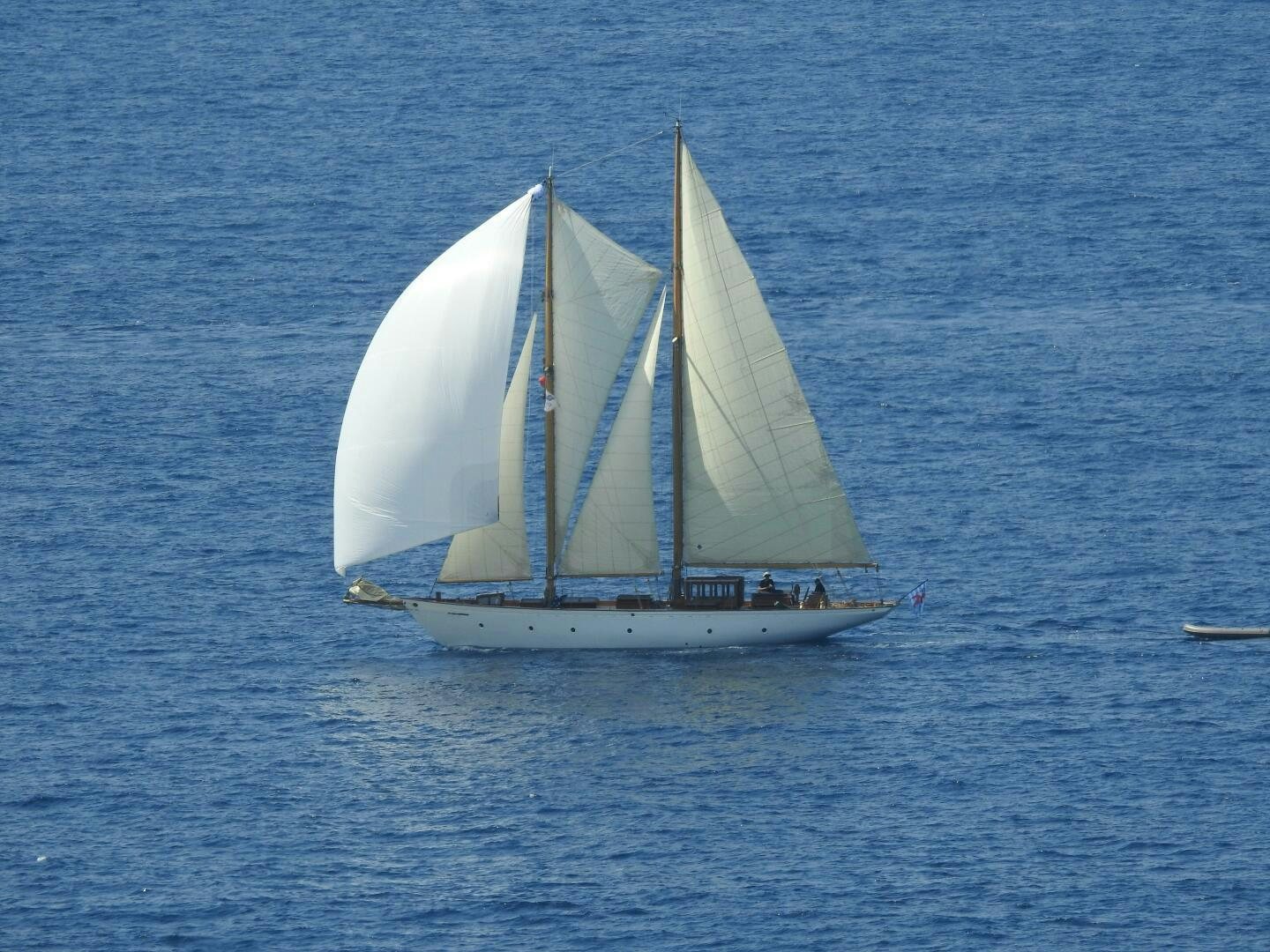 a sailboat on the water aboard ARMIDE Yacht for Sale