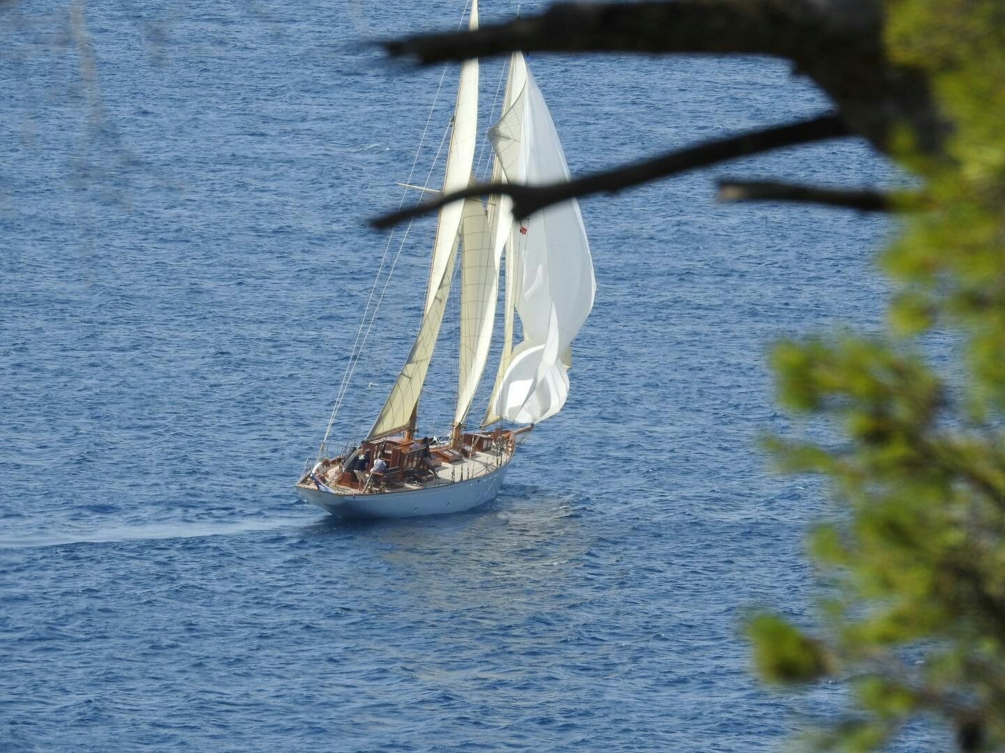a sailboat on the water aboard ARMIDE Yacht for Sale