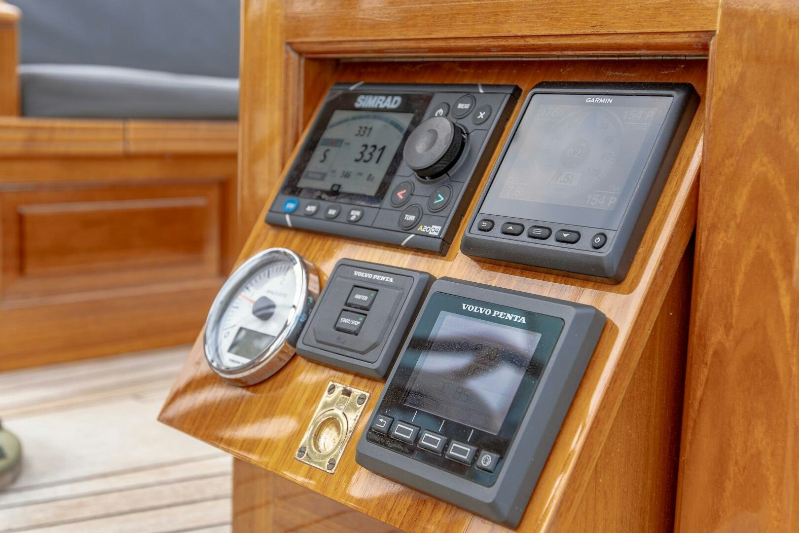 a group of old cell phones aboard ARMIDE Yacht for Sale