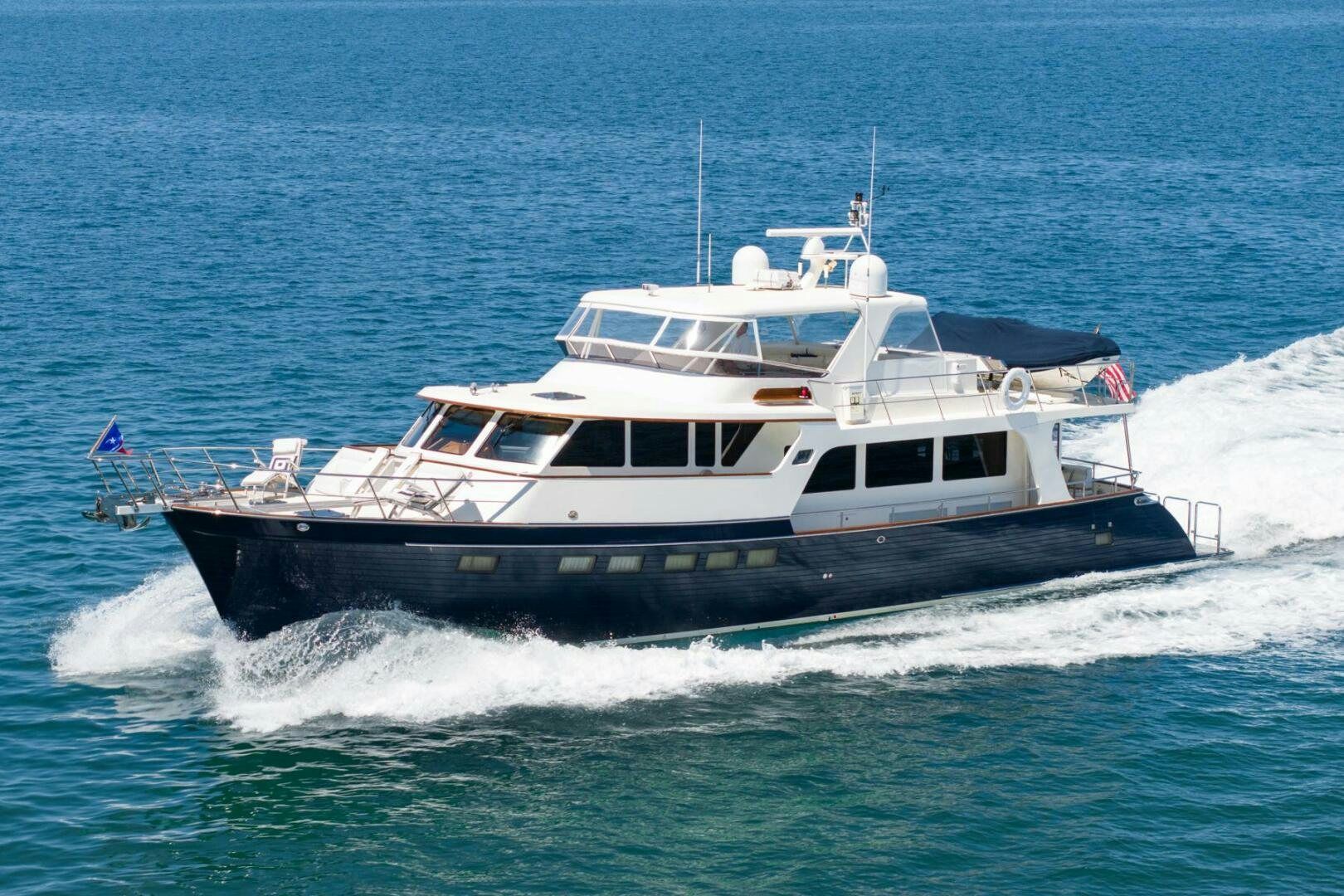 a boat on the water aboard QUARRY Yacht for Sale
