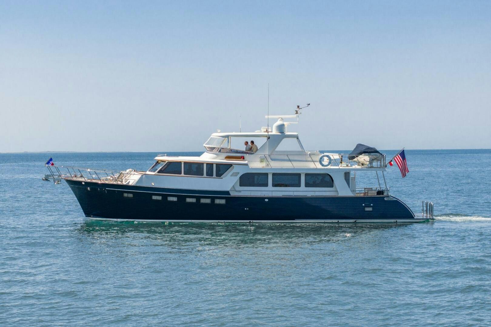 a boat on the water aboard QUARRY Yacht for Sale