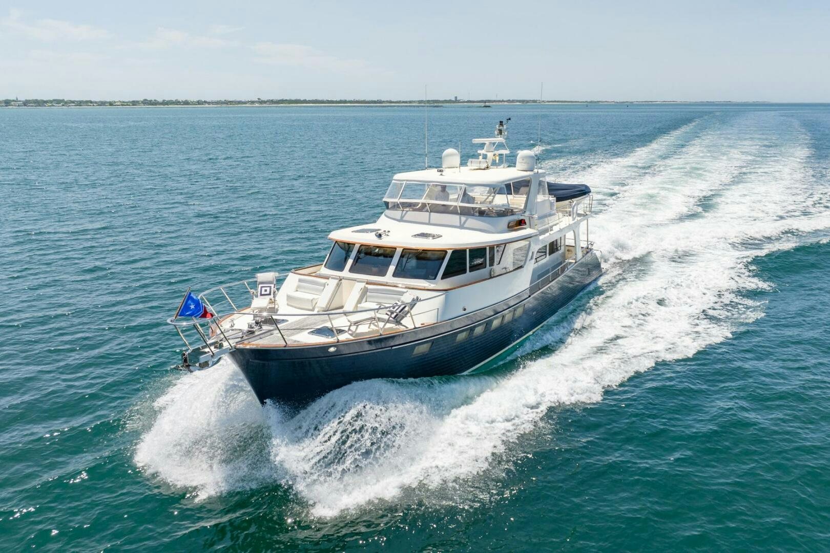 a boat on the water aboard QUARRY Yacht for Sale
