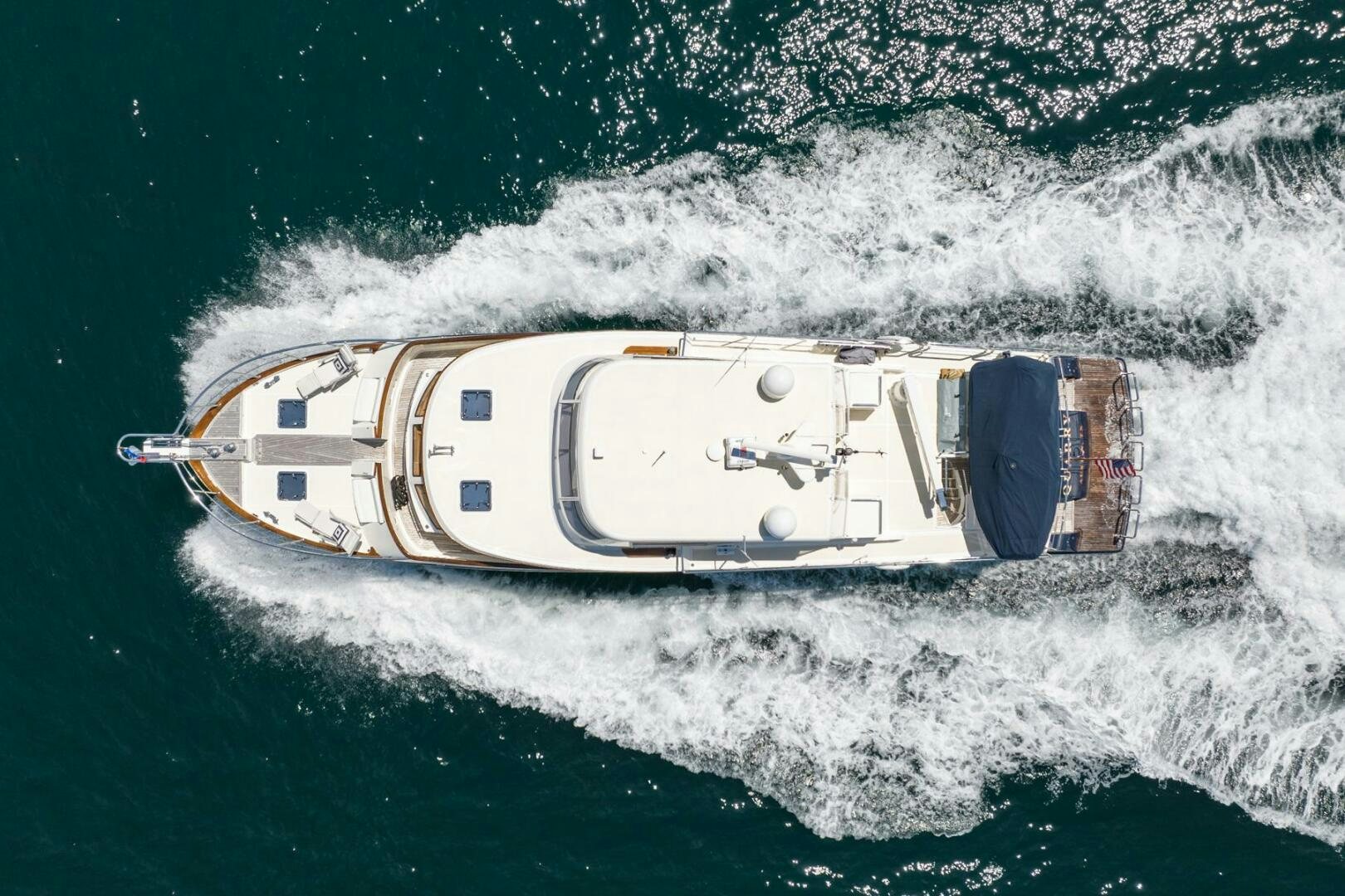 a ship in the water aboard QUARRY Yacht for Sale