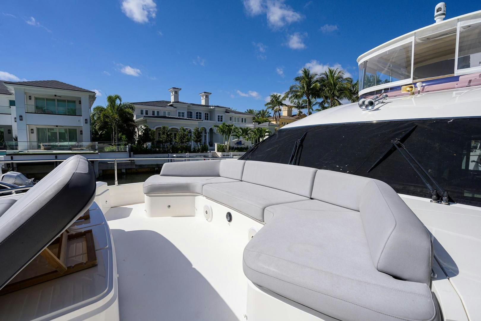 a boat on the water aboard KHATCH YOU LATER Yacht for Sale
