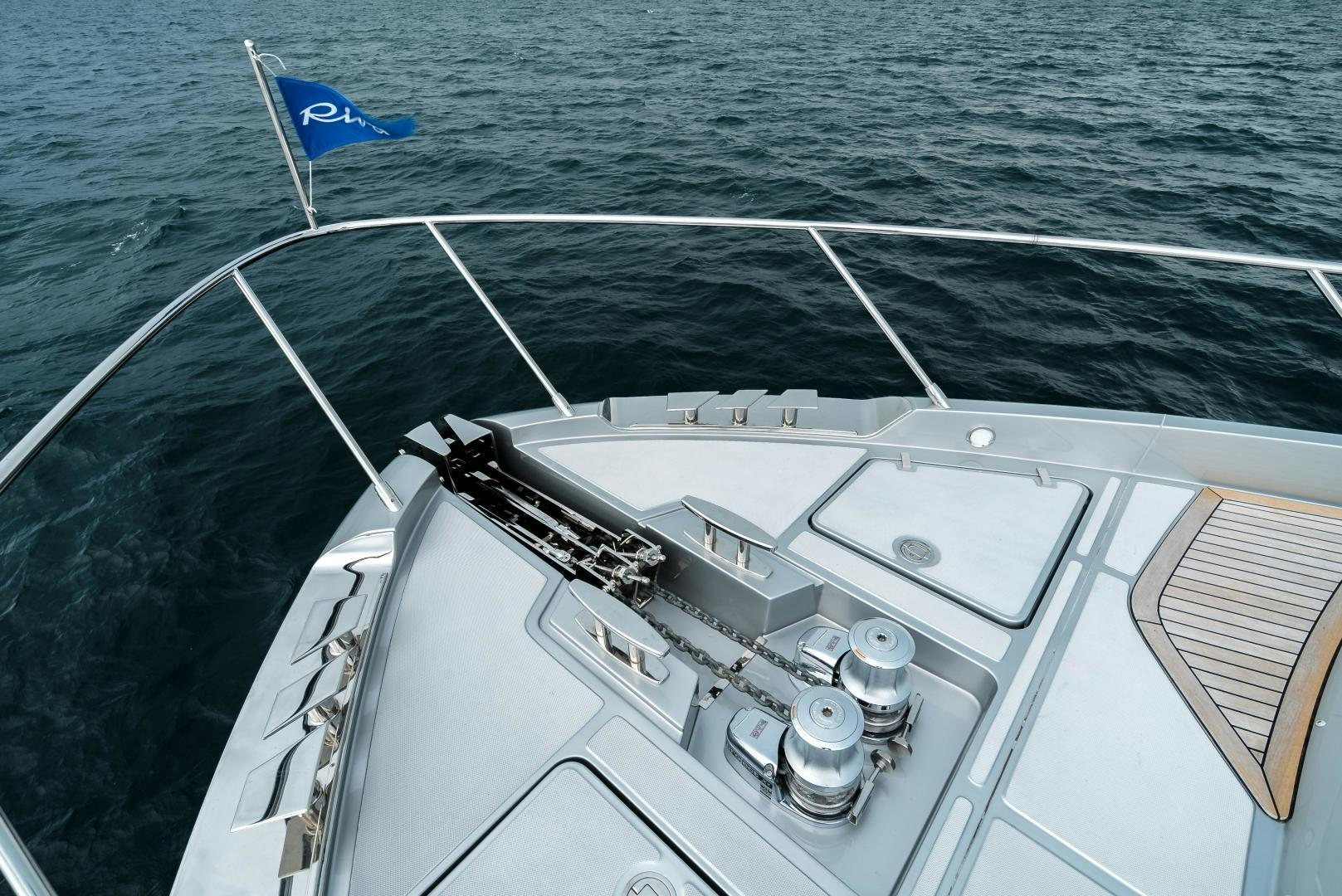 a boat on the water aboard BEL SOGNO Yacht for Sale