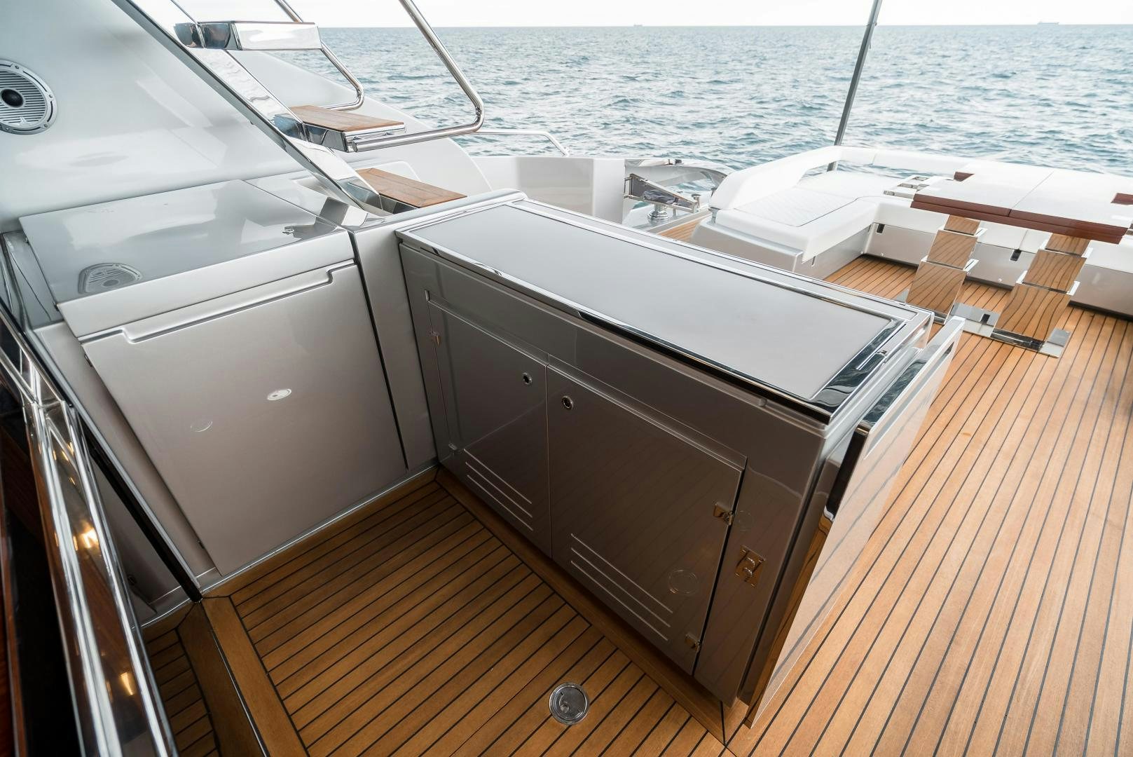 a boat on the water aboard BEL SOGNO Yacht for Sale