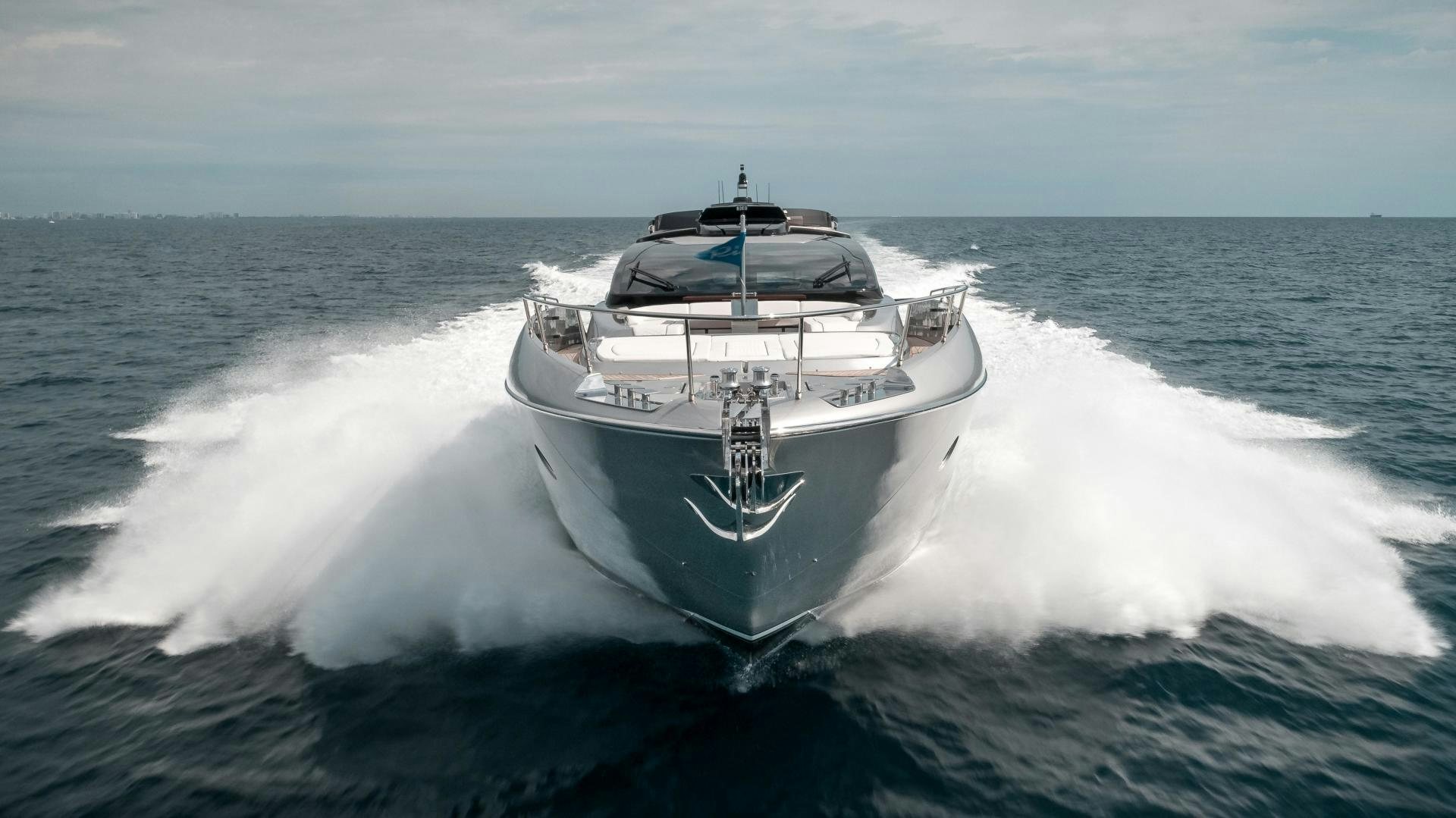 a boat on the water aboard BEL SOGNO Yacht for Sale