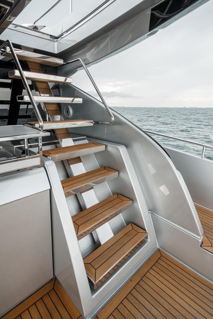 a boat on the water aboard BEL SOGNO Yacht for Sale