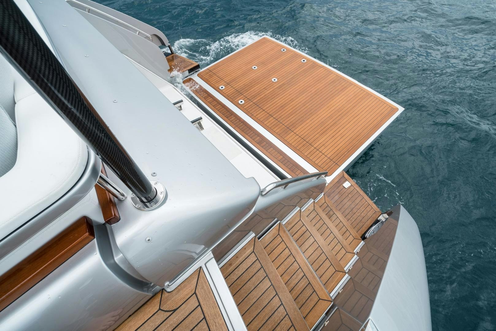 a boat on the water aboard BEL SOGNO Yacht for Sale