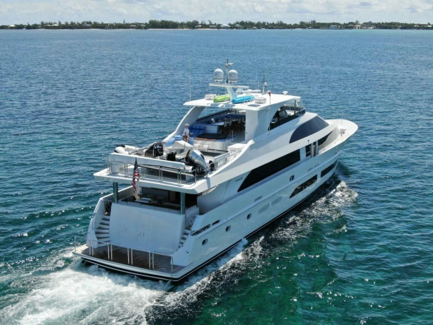 a boat on the water aboard CONGVOYAGE Yacht for Sale