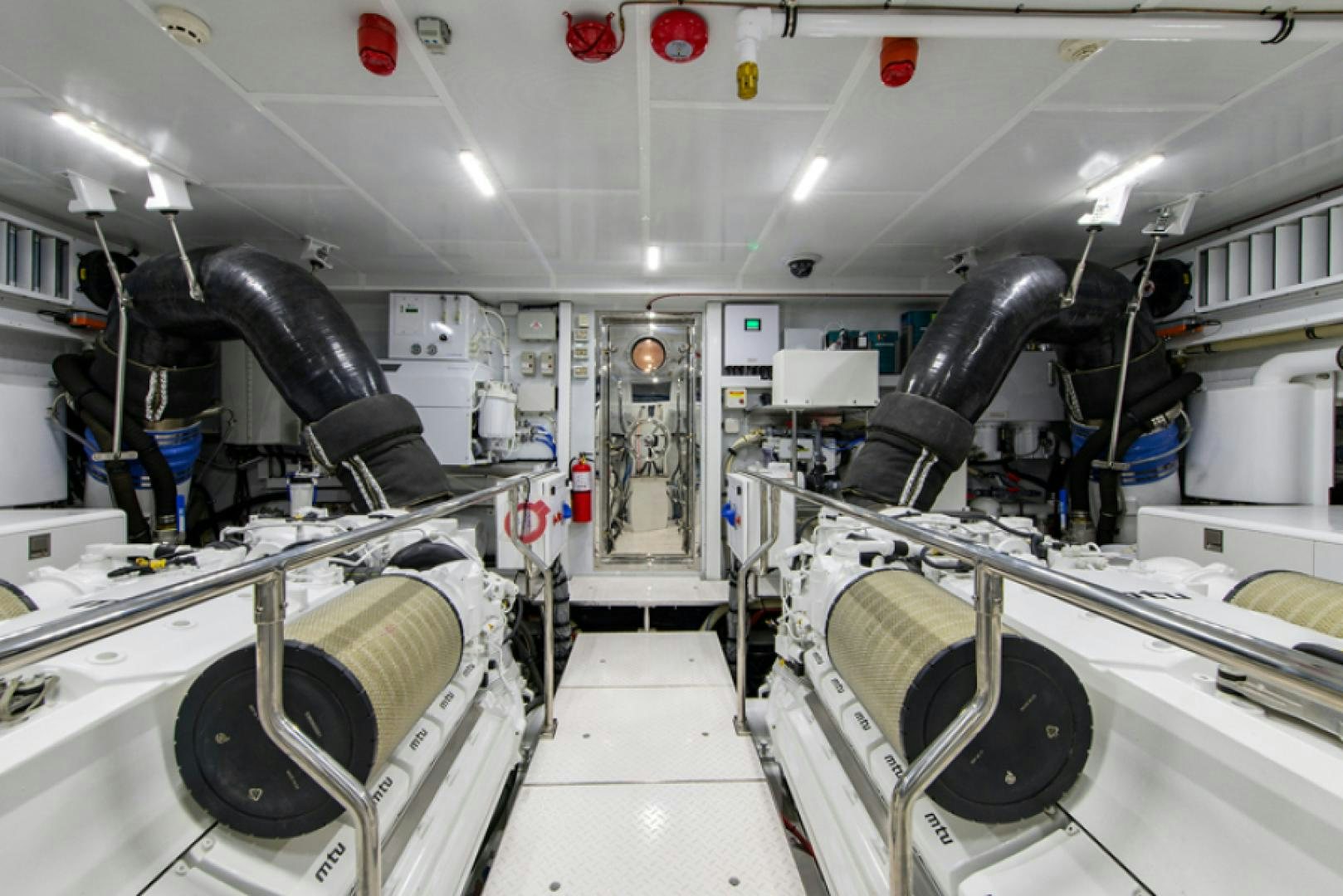a room with machines and equipment aboard CONGVOYAGE Yacht for Sale