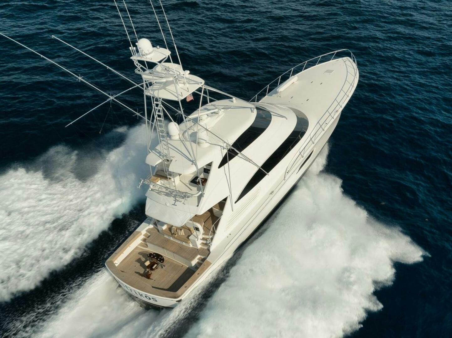 a boat on the water aboard FA-LA-ME Yacht for Sale