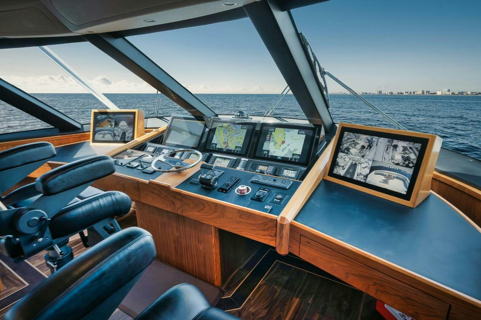 inside of a boat aboard FA-LA-ME Yacht for Sale