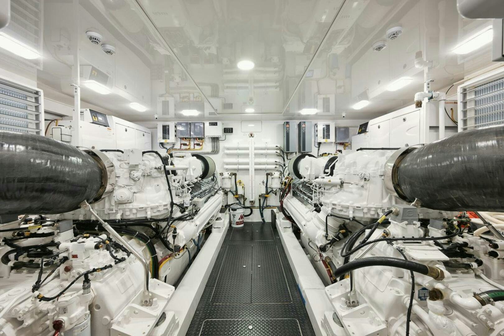 a room with machines aboard FA-LA-ME Yacht for Sale