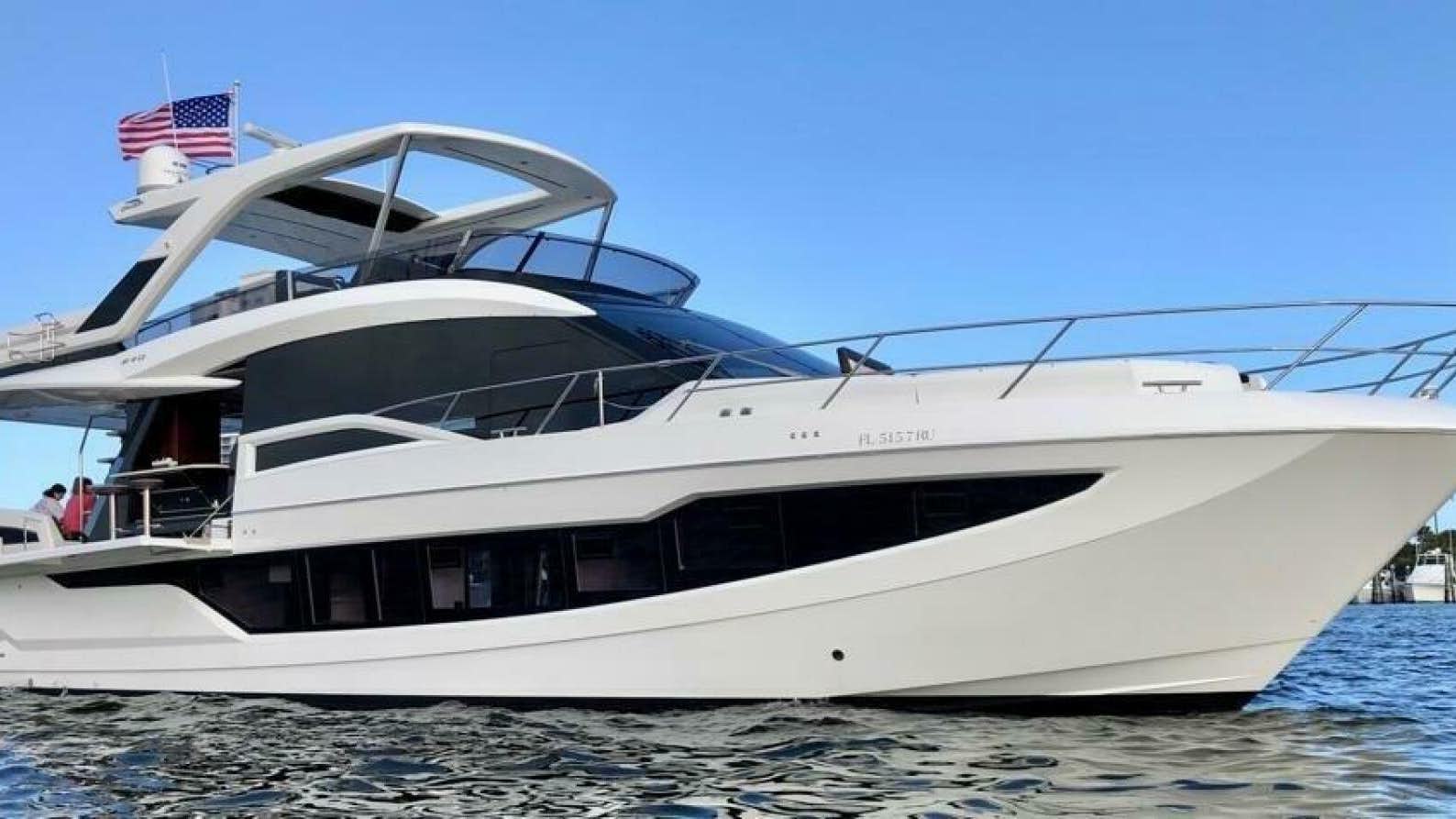a boat on the water aboard GODSPEED Yacht for Sale