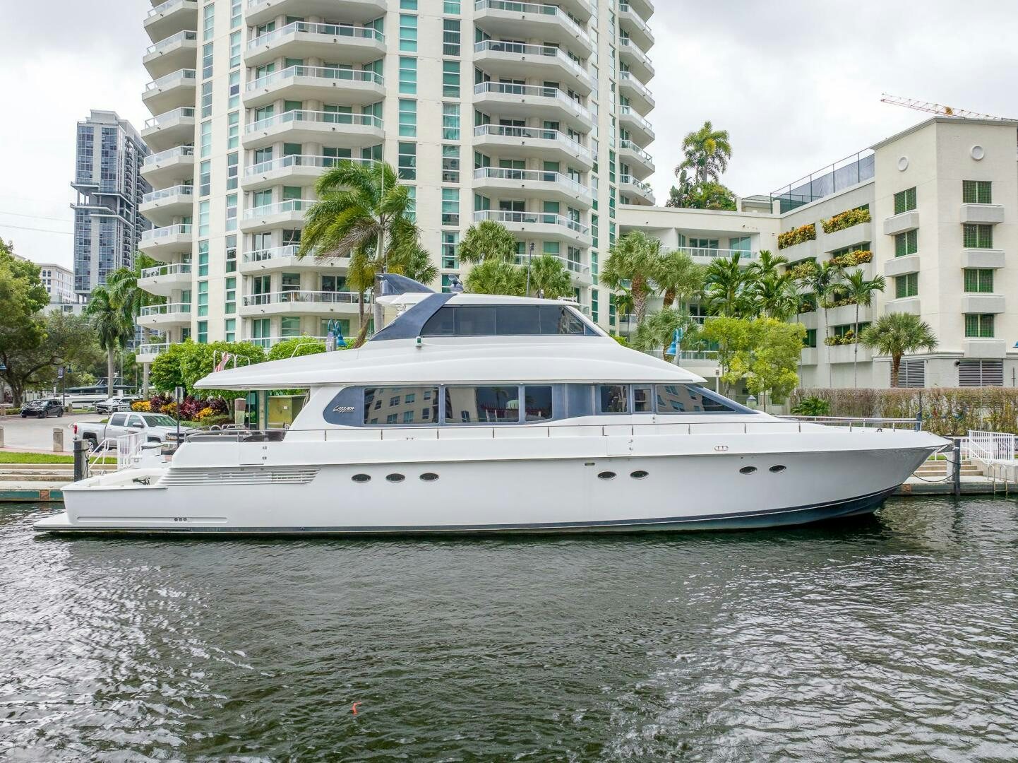 a boat on the water aboard BOURBON LEGEND Yacht for Sale