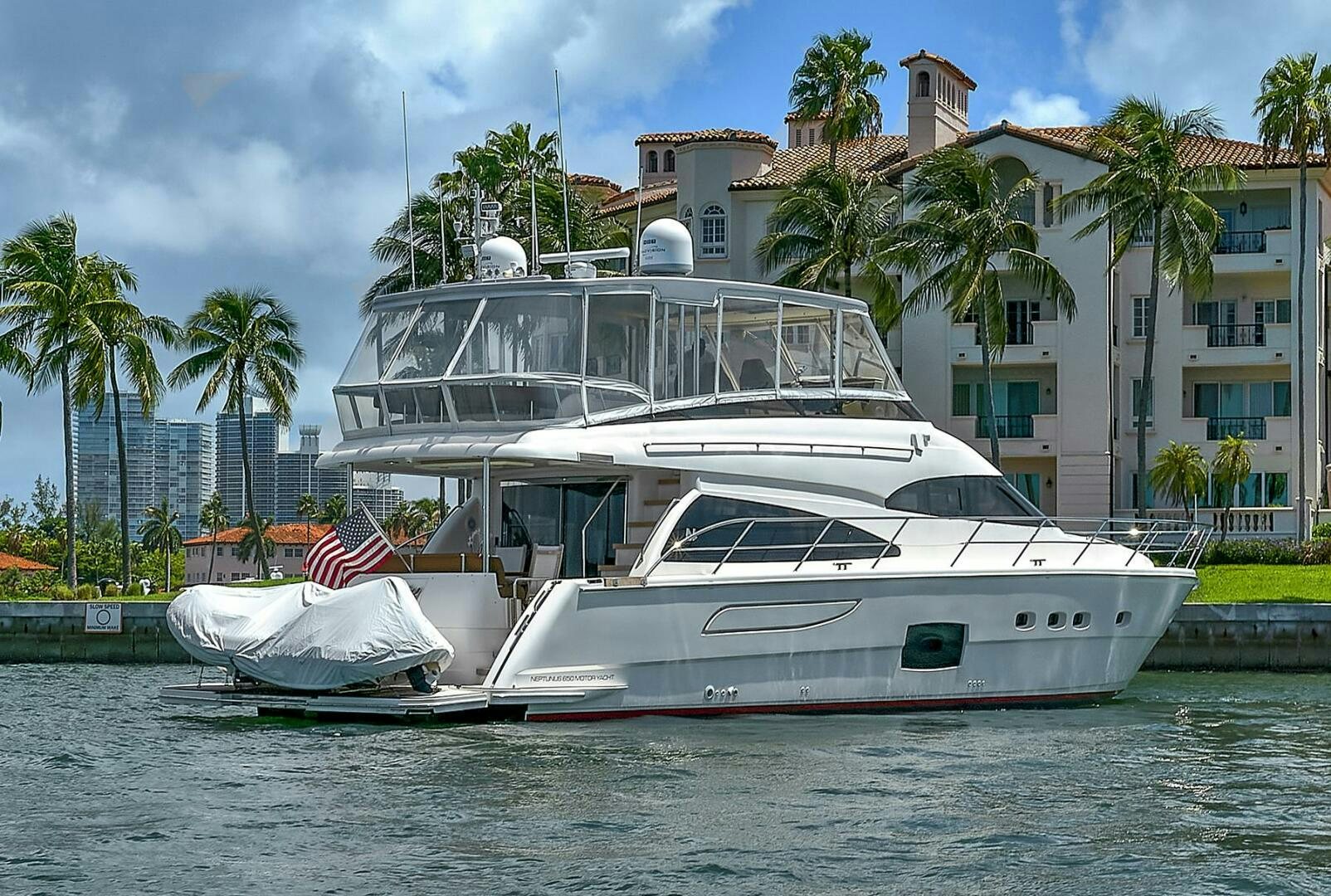 a boat on the water aboard DREAM Yacht for Sale