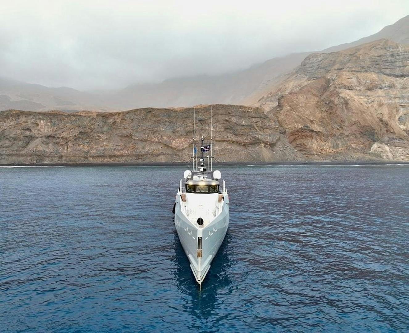 a submarine in the water aboard BAD COMPANY SUPPORT Yacht for Sale