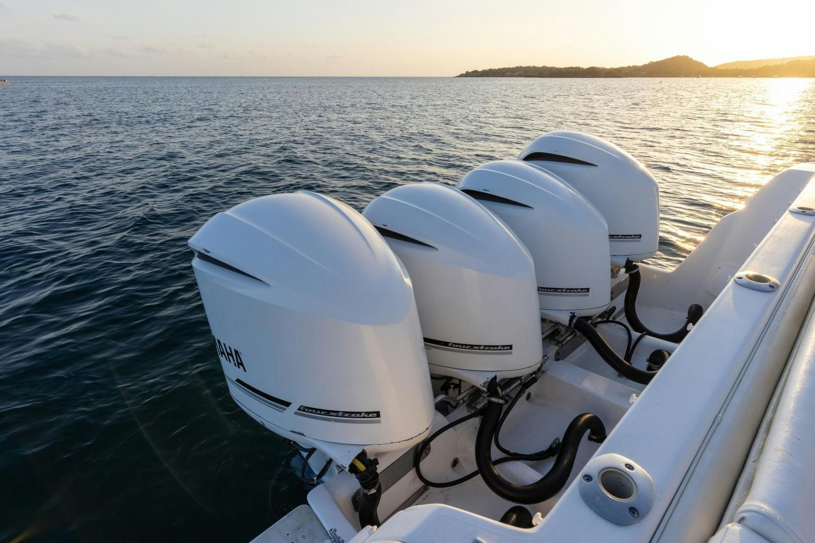 a boat on the water aboard Forget about it. Yacht for Sale