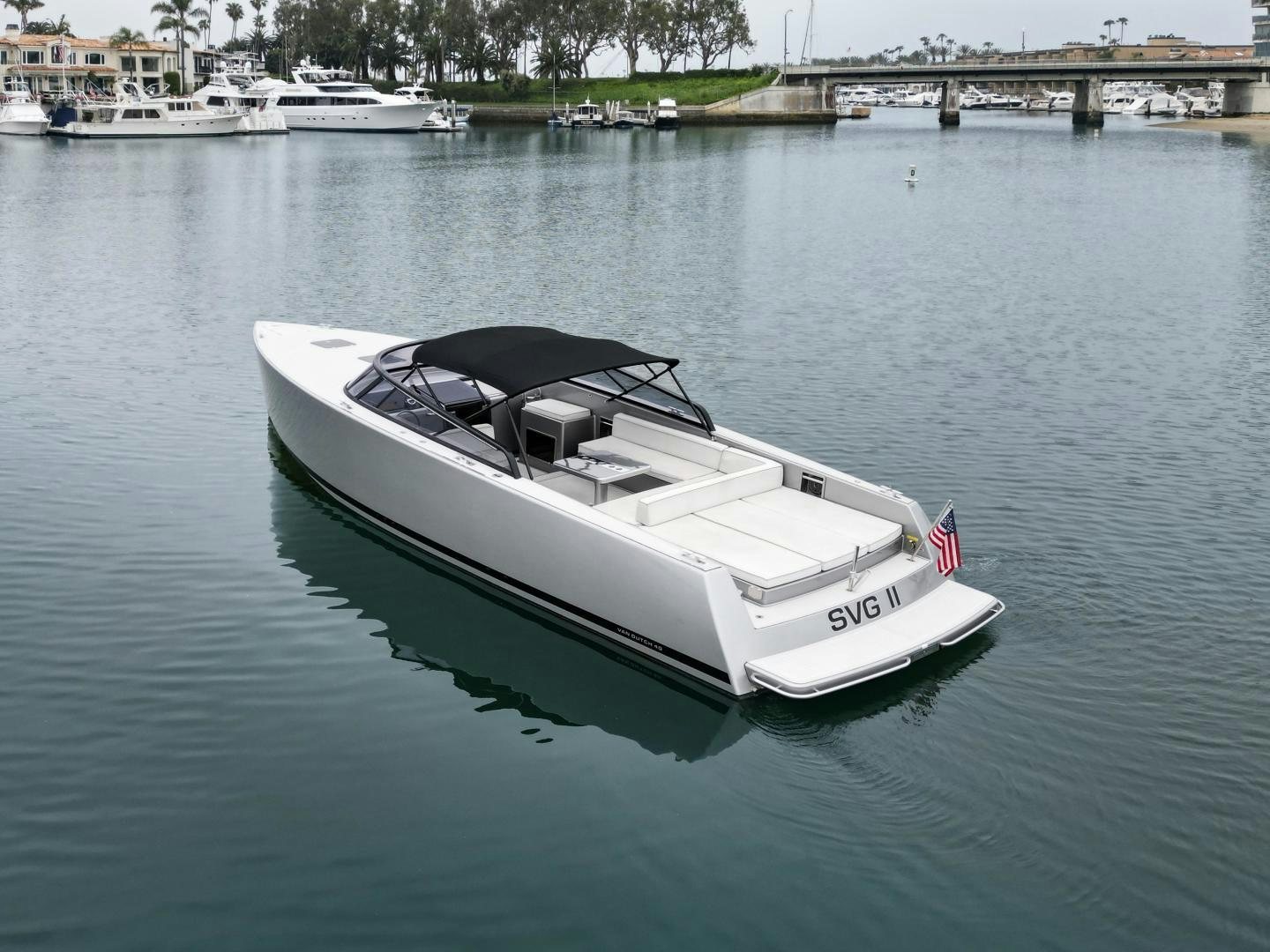 a boat in the water aboard SVG II Yacht for Sale