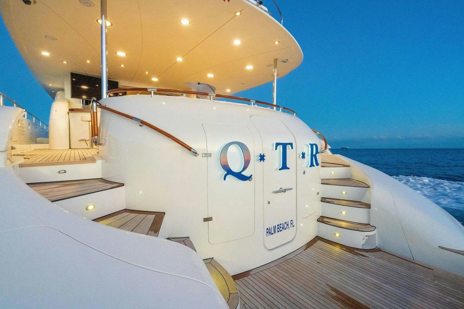 a boat on the water aboard NAMASTAY Yacht for Sale