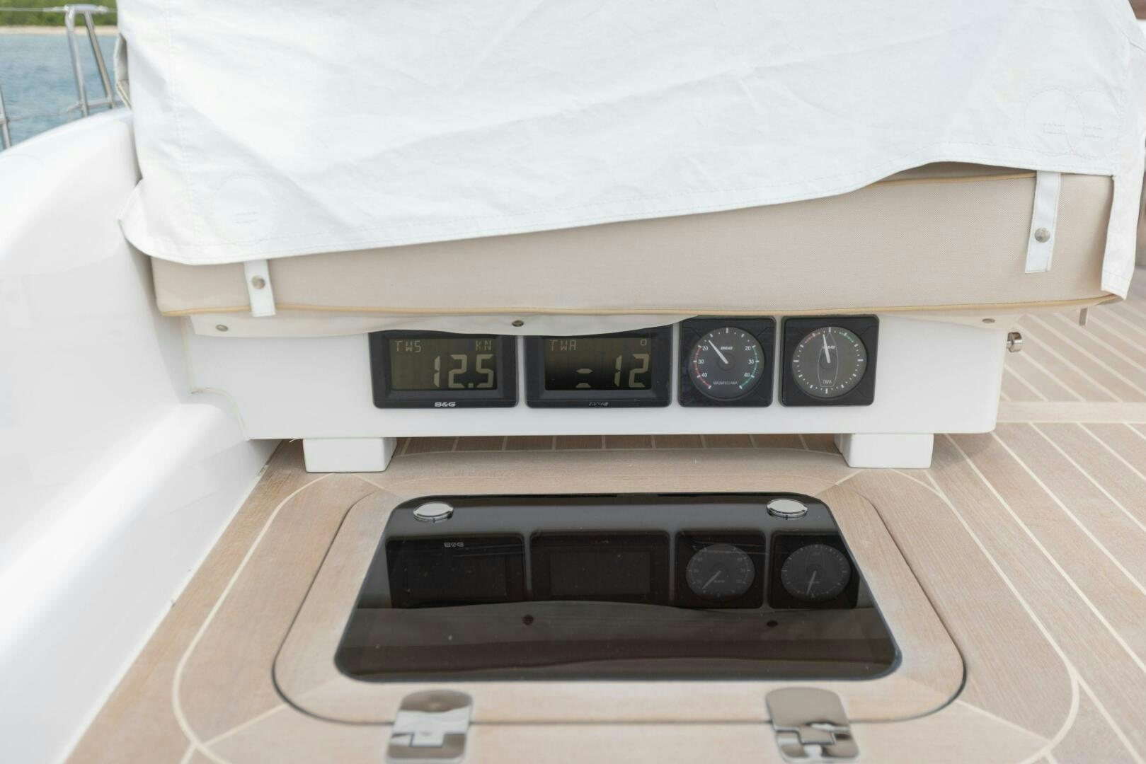 a video game console and controller aboard LEONARA Yacht for Sale