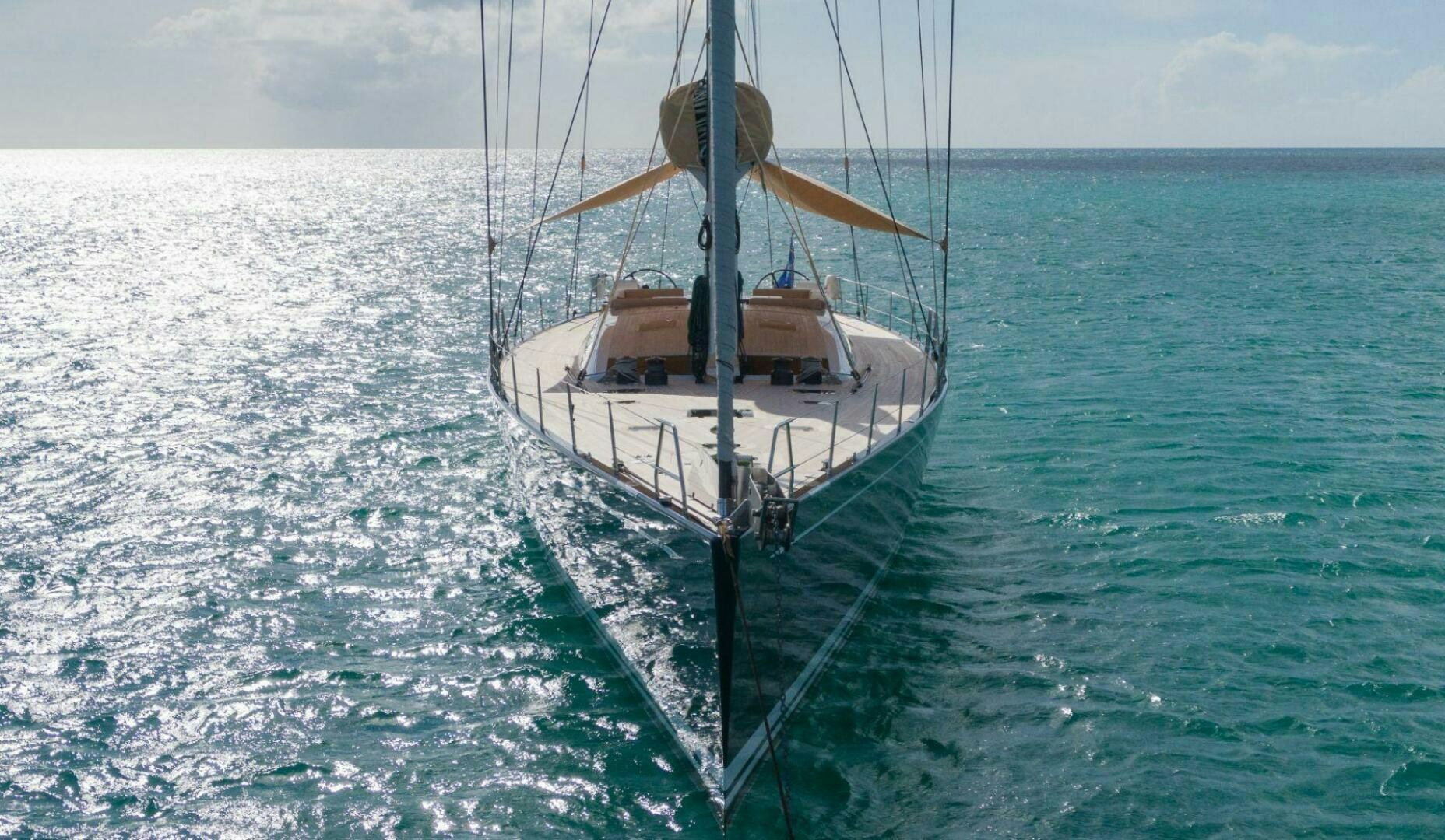 a boat in the water aboard LEONARA Yacht for Sale
