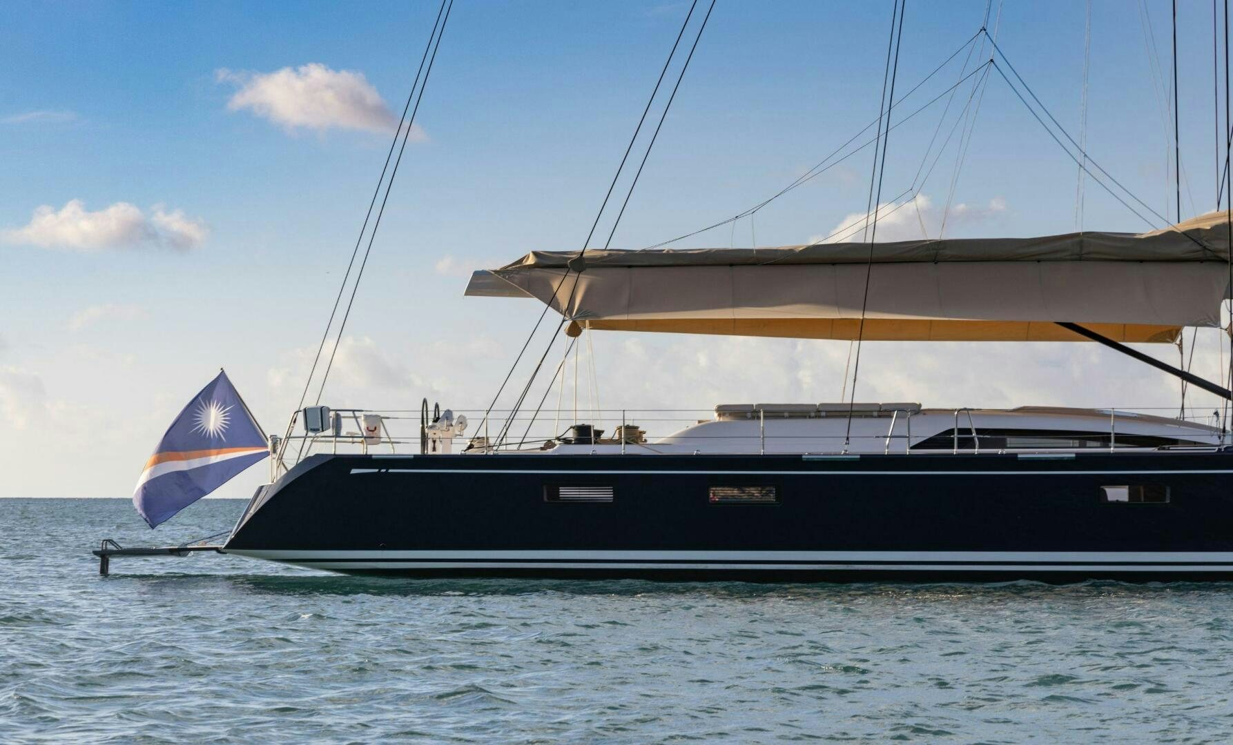 a boat on the water aboard LEONARA Yacht for Sale