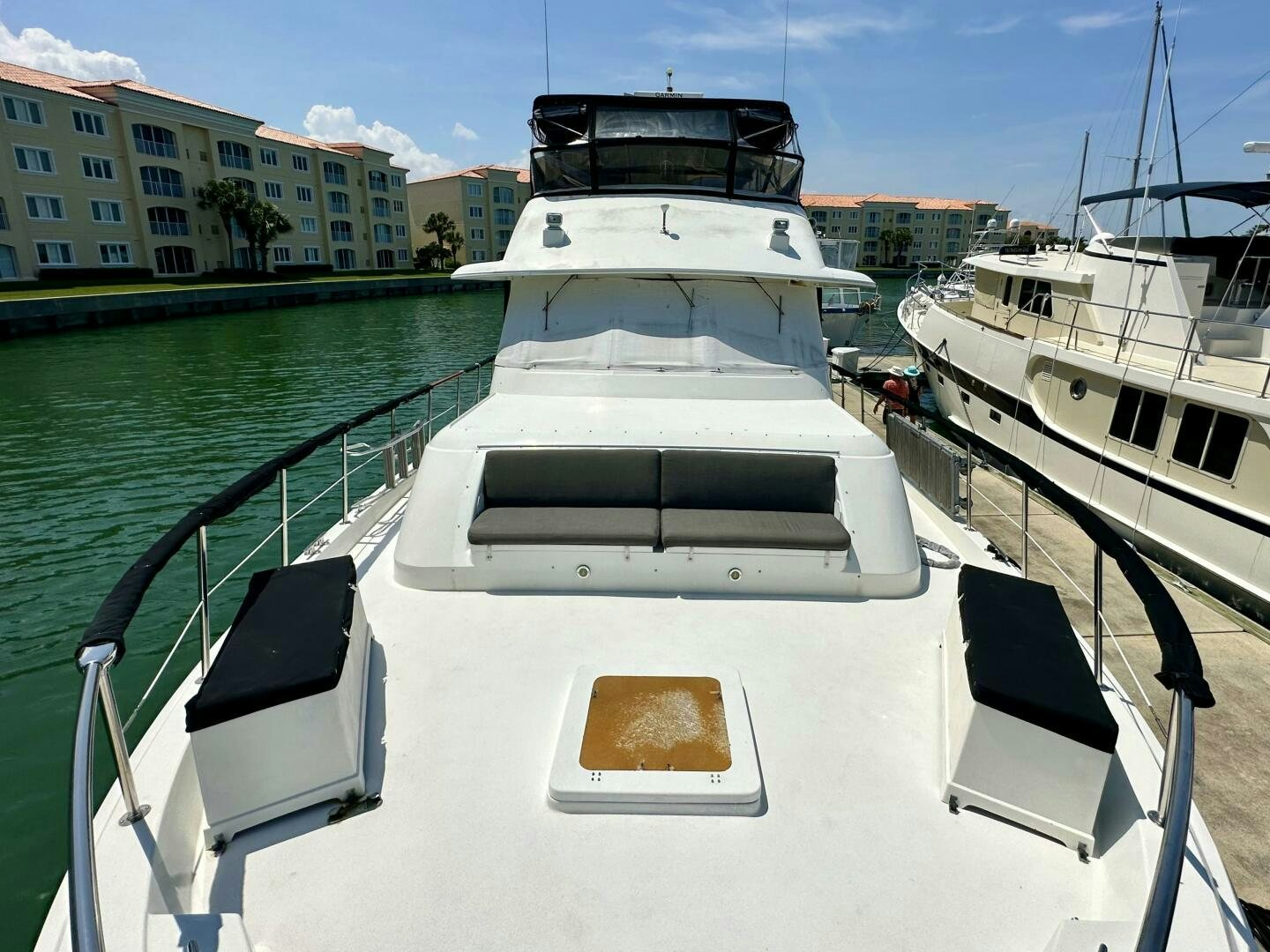 a boat on the water aboard CONUNDRUM Yacht for Sale