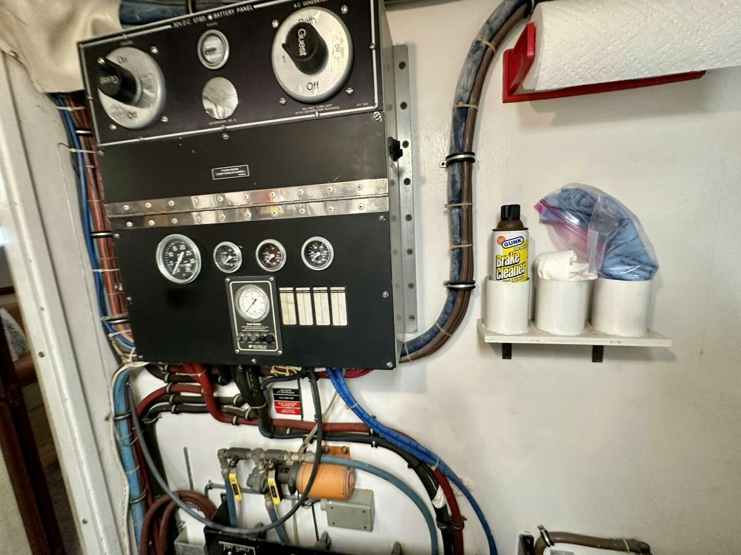 a machine with a large speaker aboard CONUNDRUM Yacht for Sale